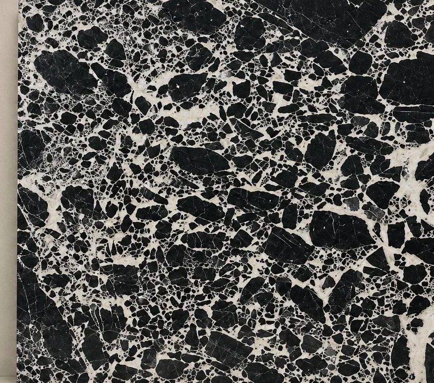 Nero Black natural stone slab
