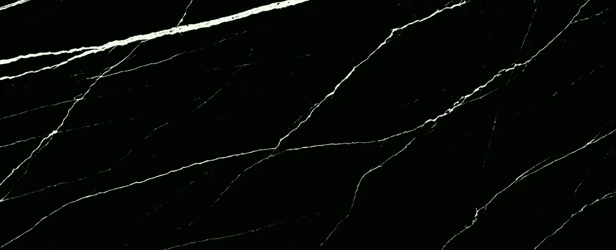 Black Marquina natural stone slab